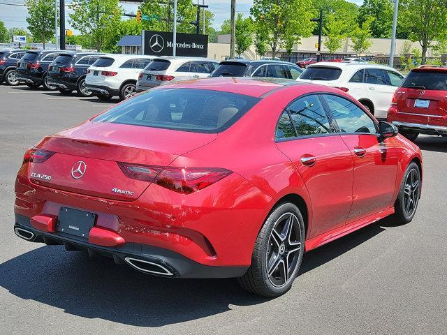 new 2025 Mercedes-Benz CLA 250 car, priced at $56,085