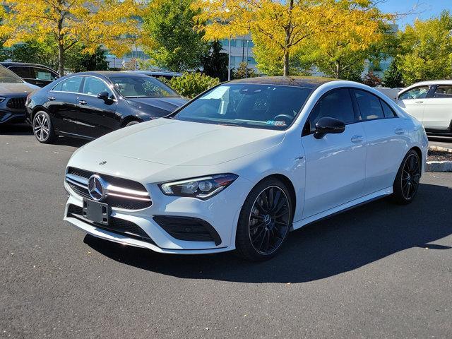 used 2020 Mercedes-Benz AMG CLA 35 car, priced at $34,500