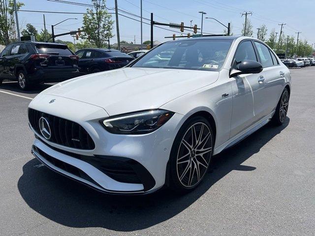 used 2023 Mercedes-Benz AMG C 43 car, priced at $54,990