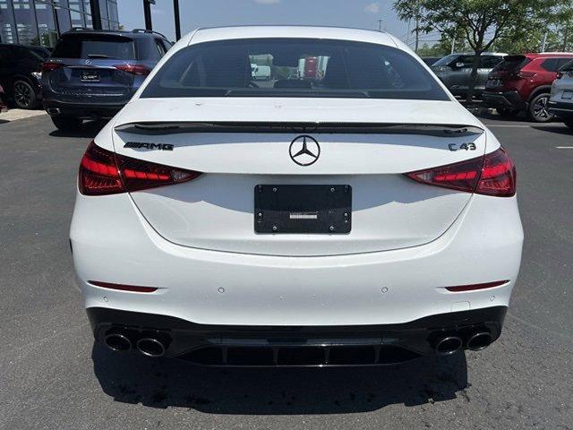 used 2023 Mercedes-Benz AMG C 43 car, priced at $54,990
