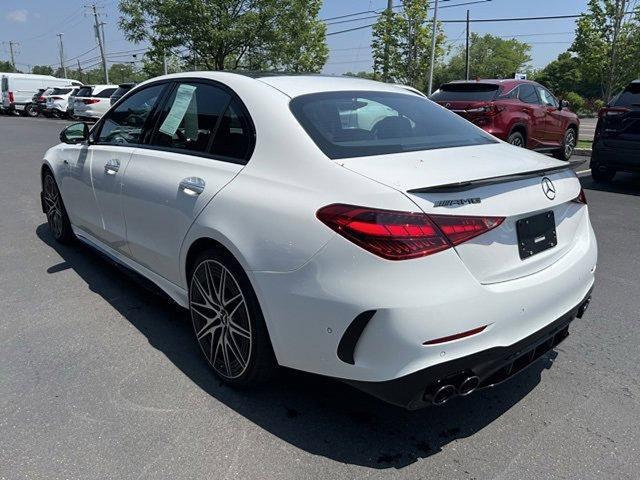 used 2023 Mercedes-Benz AMG C 43 car, priced at $54,990