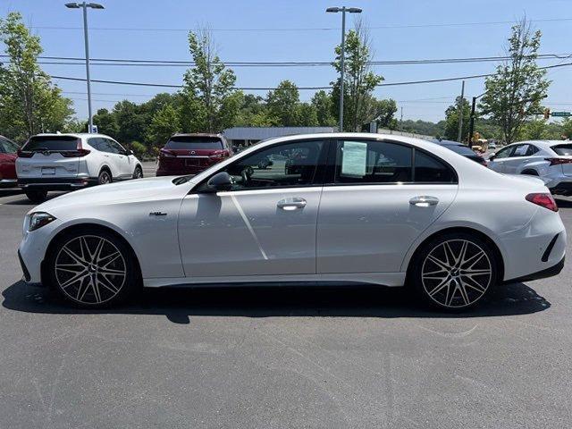 used 2023 Mercedes-Benz AMG C 43 car, priced at $54,990