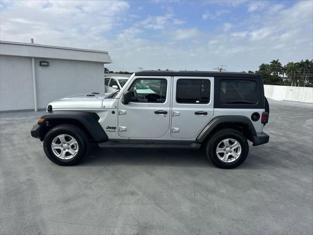 used 2022 Jeep Wrangler Unlimited car, priced at $30,995