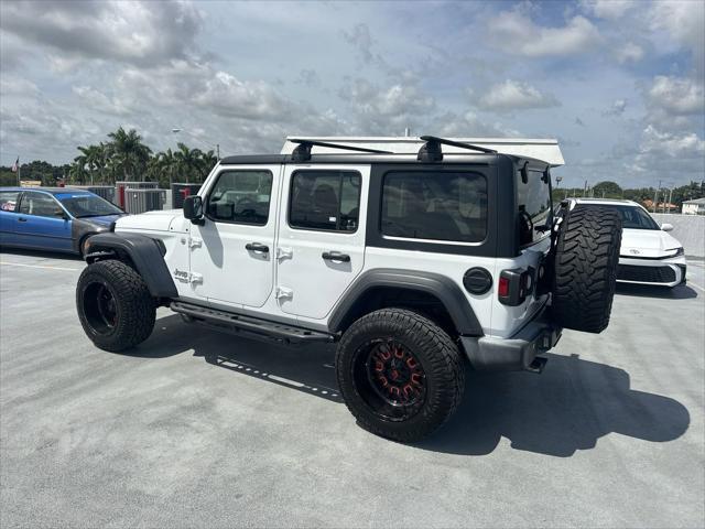 used 2019 Jeep Wrangler Unlimited car, priced at $24,195