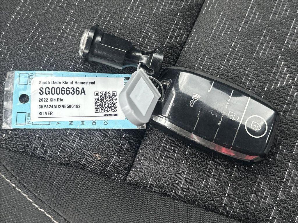 used 2022 Kia Rio car, priced at $16,106