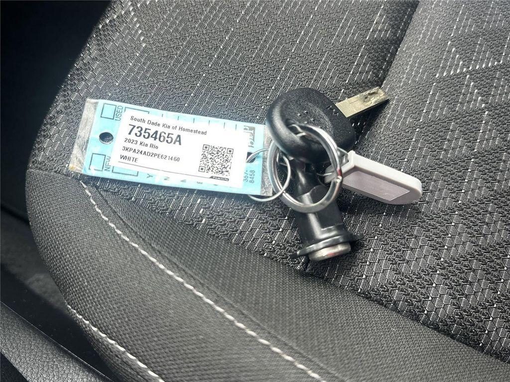 used 2023 Kia Rio car, priced at $15,596