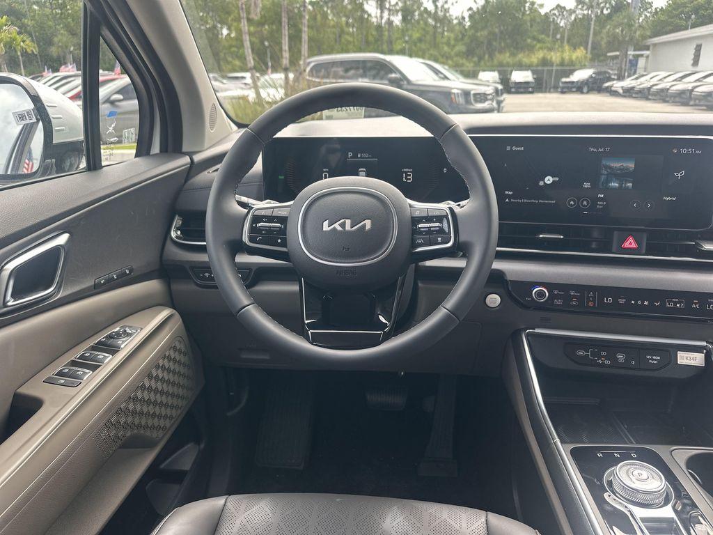 new 2025 Kia Carnival Hybrid car, priced at $43,488