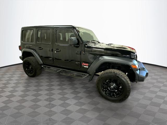 used 2020 Jeep Wrangler Unlimited car, priced at $24,999