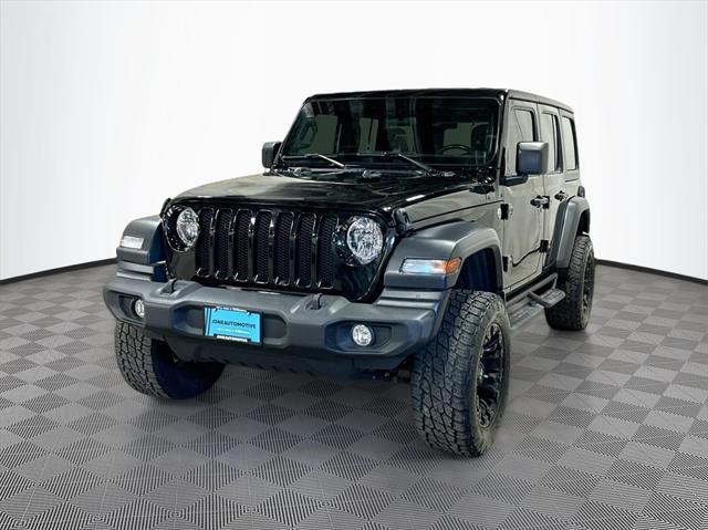 used 2020 Jeep Wrangler Unlimited car, priced at $24,999