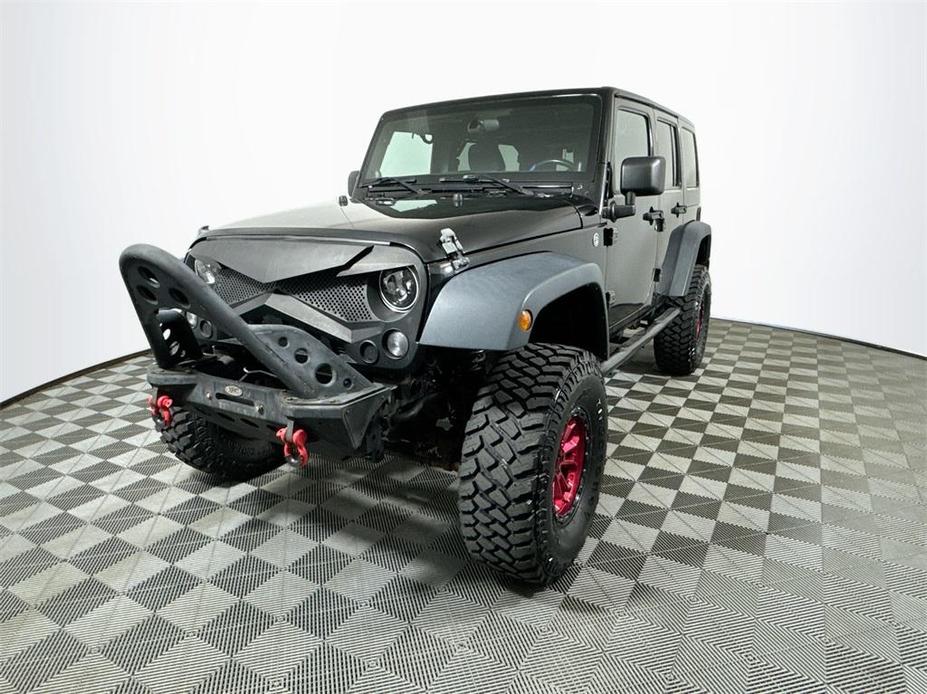 used 2014 Jeep Wrangler Unlimited car, priced at $19,992