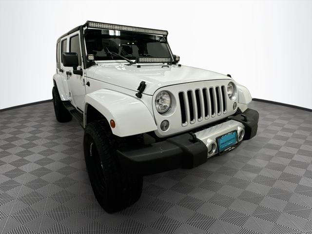 used 2017 Jeep Wrangler Unlimited car, priced at $23,722