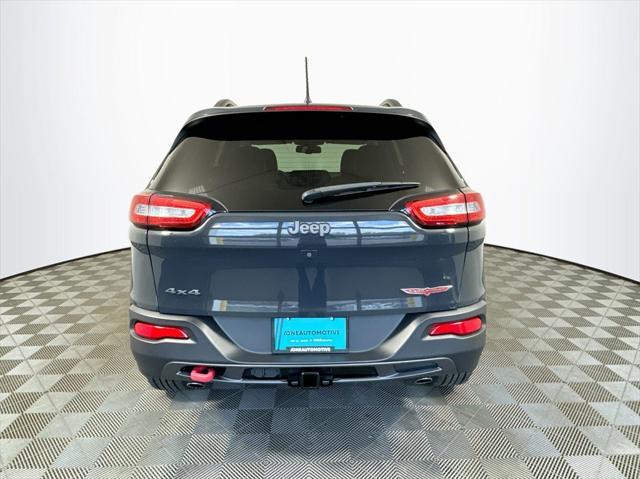used 2017 Jeep Cherokee car, priced at $18,244