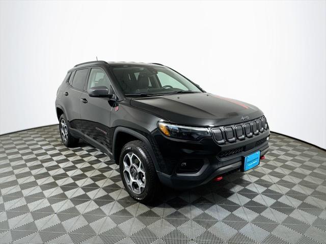 used 2022 Jeep Compass car, priced at $21,987