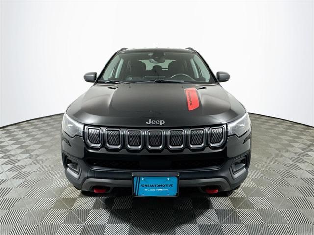 used 2022 Jeep Compass car, priced at $21,987