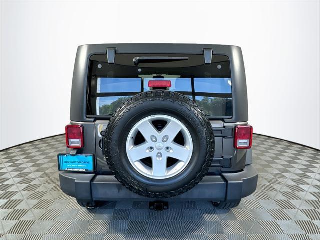 used 2017 Jeep Wrangler Unlimited car, priced at $23,422