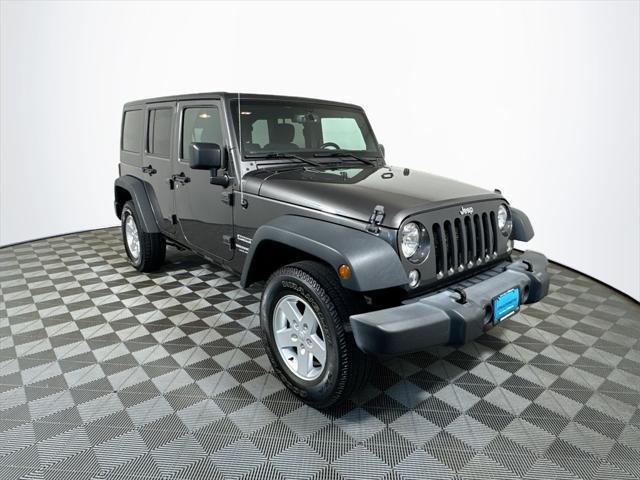 used 2017 Jeep Wrangler Unlimited car, priced at $23,422