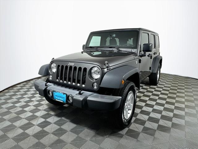 used 2017 Jeep Wrangler Unlimited car, priced at $23,422