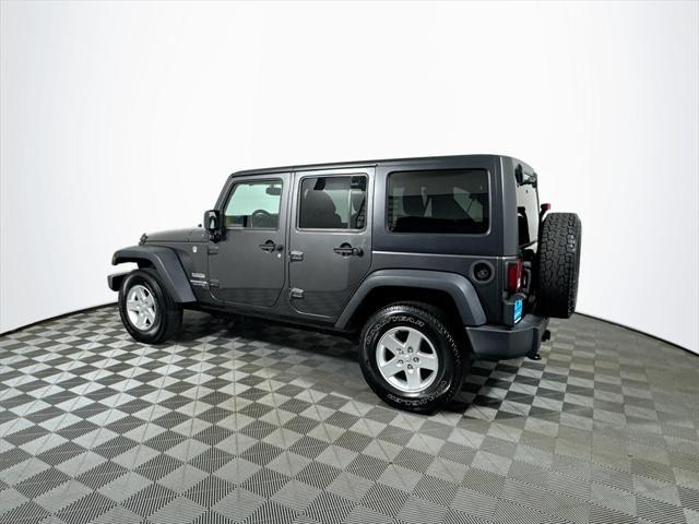 used 2017 Jeep Wrangler Unlimited car, priced at $23,422