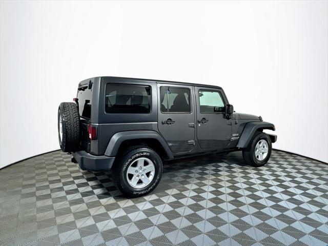 used 2017 Jeep Wrangler Unlimited car, priced at $23,422