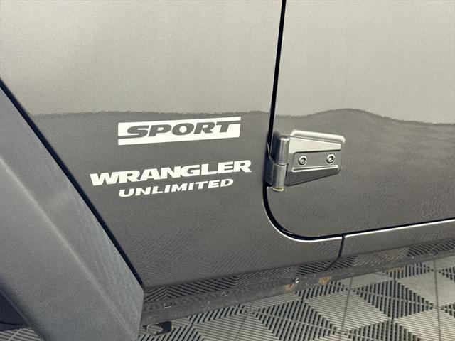 used 2017 Jeep Wrangler Unlimited car, priced at $23,422