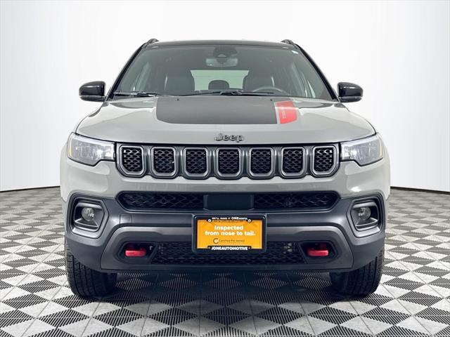 used 2023 Jeep Compass car, priced at $25,422
