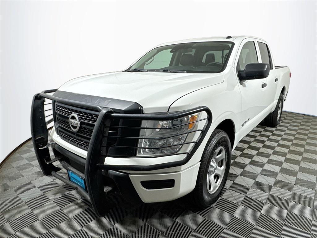used 2021 Nissan Titan car, priced at $25,497