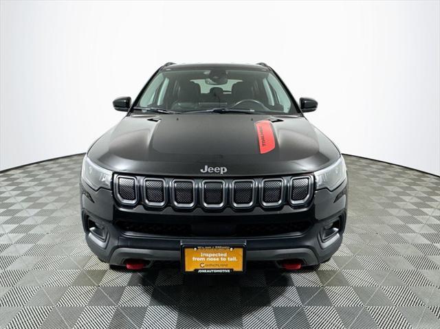 used 2022 Jeep Compass car, priced at $25,492