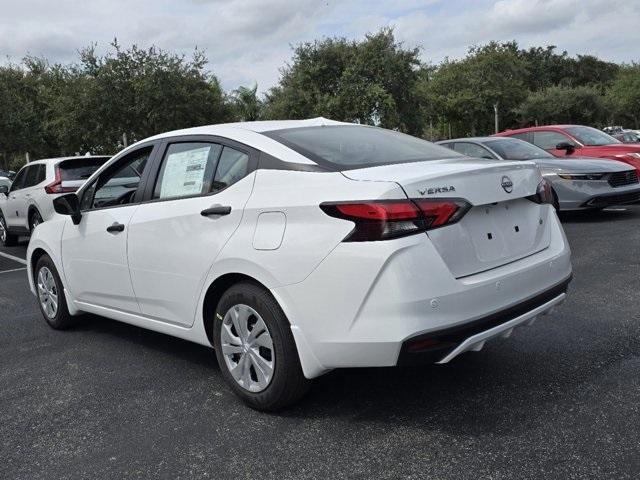 new 2025 Nissan Versa car, priced at $18,671