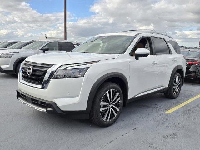 new 2025 Nissan Pathfinder car, priced at $46,208