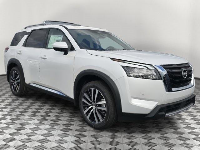 new 2025 Nissan Pathfinder car, priced at $46,208