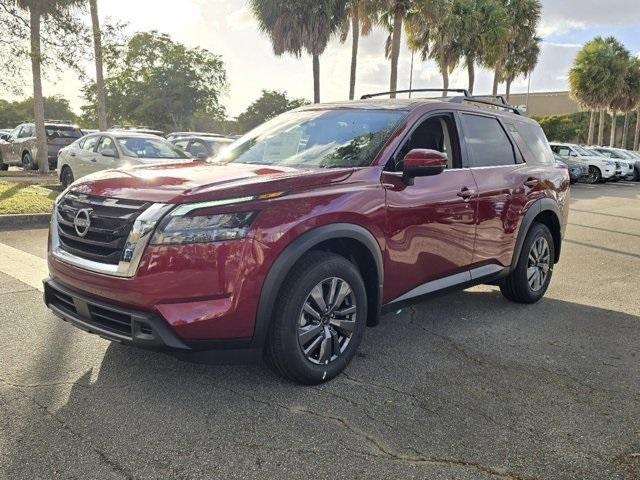 new 2025 Nissan Pathfinder car, priced at $39,984