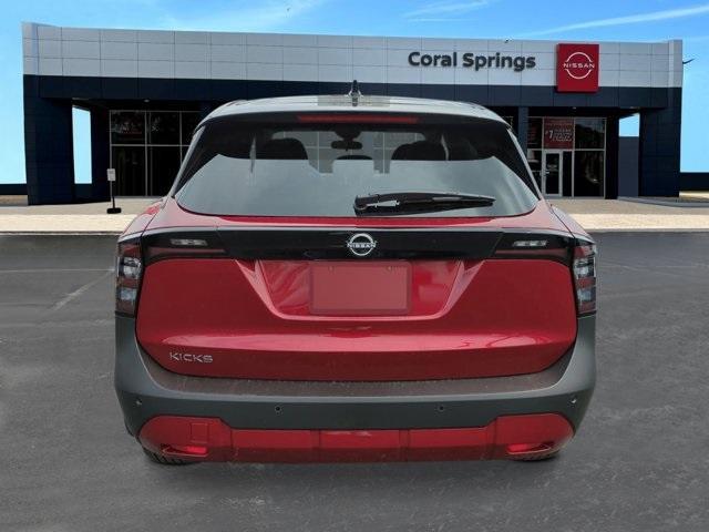 new 2025 Nissan Kicks car, priced at $24,626