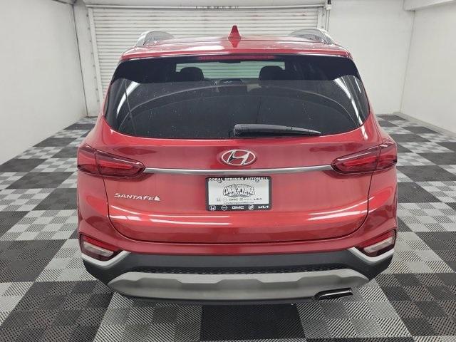 used 2019 Hyundai Santa Fe car, priced at $18,990