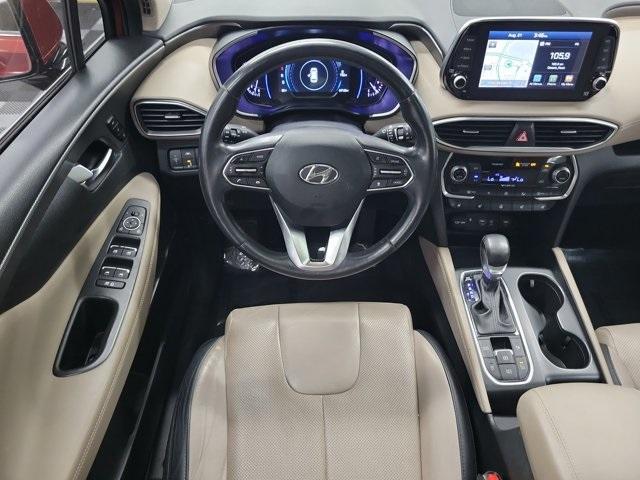 used 2019 Hyundai Santa Fe car, priced at $18,990
