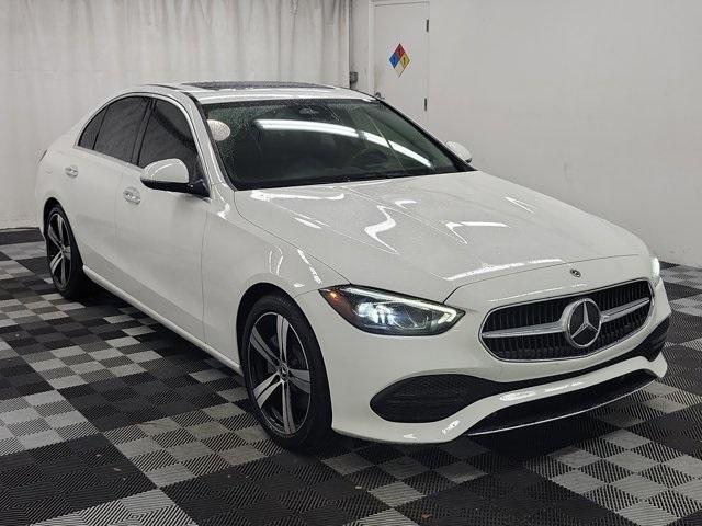 used 2022 Mercedes-Benz C-Class car, priced at $24,488