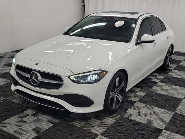 used 2022 Mercedes-Benz C-Class car, priced at $24,488