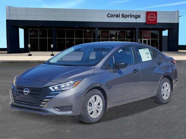 new 2025 Nissan Versa car, priced at $19,214