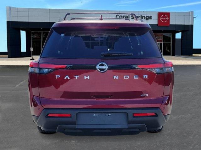 new 2025 Nissan Pathfinder car, priced at $40,463