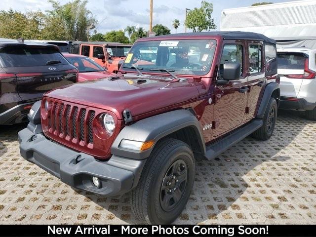 used 2021 Jeep Wrangler Unlimited car, priced at $30,290