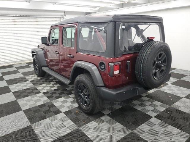 used 2021 Jeep Wrangler Unlimited car, priced at $28,306