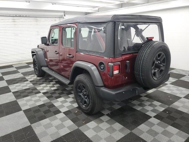 used 2021 Jeep Wrangler Unlimited car, priced at $29,690
