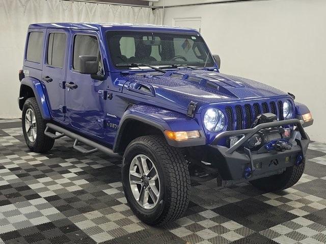 used 2020 Jeep Wrangler Unlimited car, priced at $26,488
