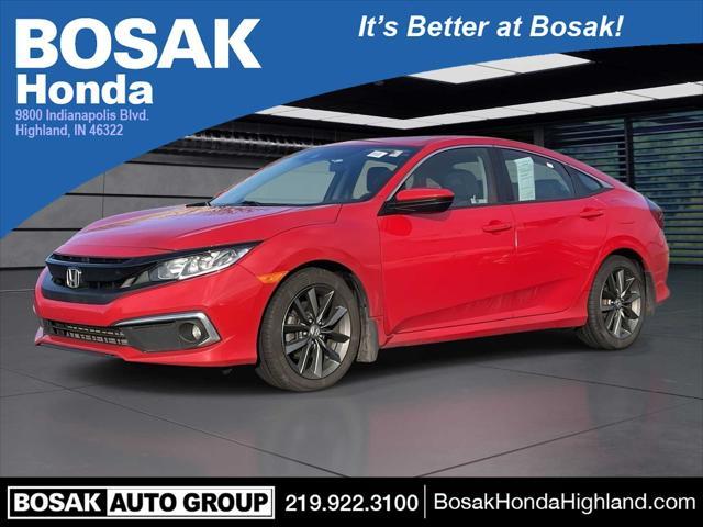 used 2020 Honda Civic car, priced at $18,876