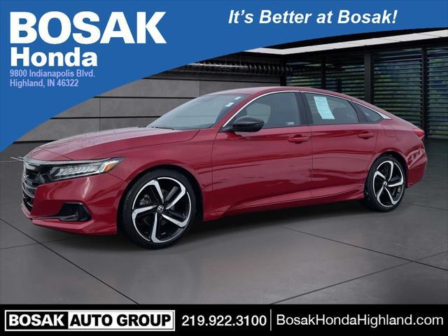 used 2022 Honda Accord car, priced at $22,427