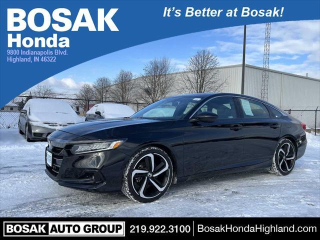 used 2022 Honda Accord car, priced at $25,022