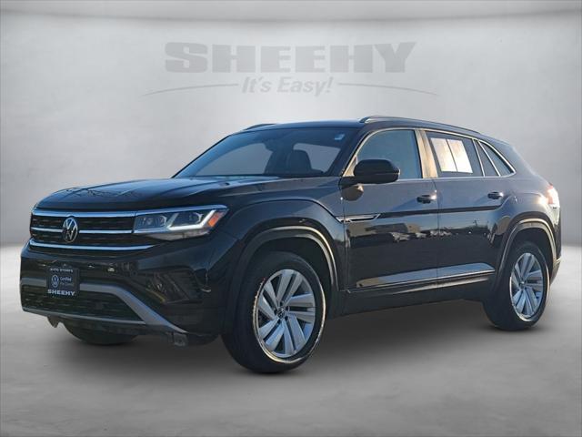 used 2022 Volkswagen Atlas Cross Sport car, priced at $26,100