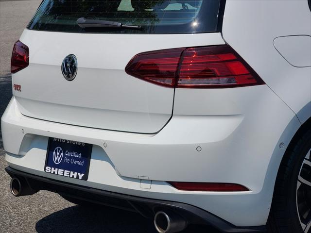 used 2021 Volkswagen Golf GTI car, priced at $25,000