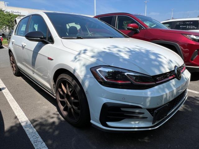 used 2021 Volkswagen Golf GTI car, priced at $25,000