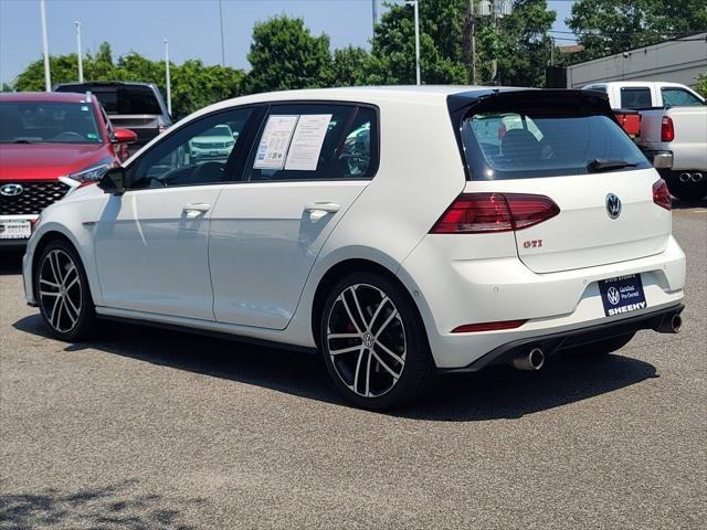 used 2021 Volkswagen Golf GTI car, priced at $25,000