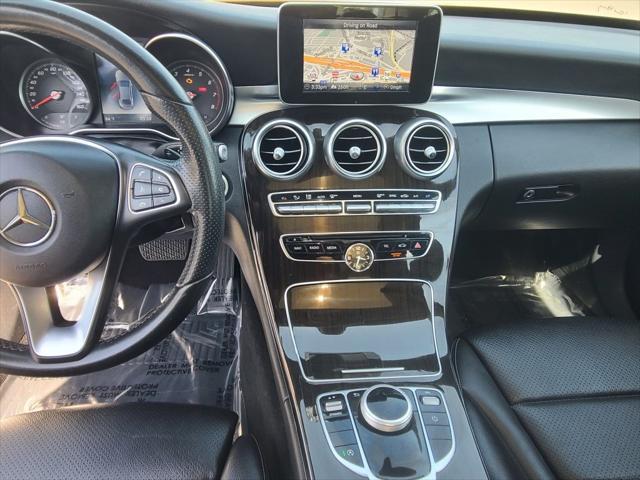used 2018 Mercedes-Benz C-Class car, priced at $17,600